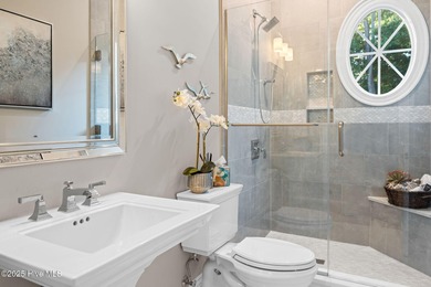 This exceptional home blends timeless Southern charm with on Lockwood Folly Country Club in North Carolina - for sale on GolfHomes.com, golf home, golf lot