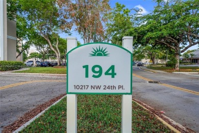 RARELY AVAILABLE PORTOFINO MODEL - 1ST FLOOR UNIT IN COVETED on Sunrise Lakes Phase III in Florida - for sale on GolfHomes.com, golf home, golf lot