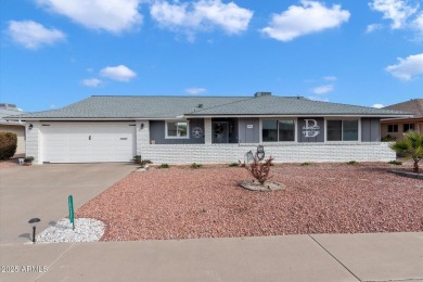 Experience the pinnacle of active adult living in this highly on Sun City Lakes West and East in Arizona - for sale on GolfHomes.com, golf home, golf lot
