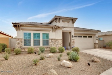 Highland views and pool oasis! Loaded with high-end features on Verrado Golf Club - Victory in Arizona - for sale on GolfHomes.com, golf home, golf lot