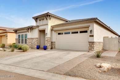 Highland views and pool oasis! Loaded with high-end features on Verrado Golf Club - Victory in Arizona - for sale on GolfHomes.com, golf home, golf lot