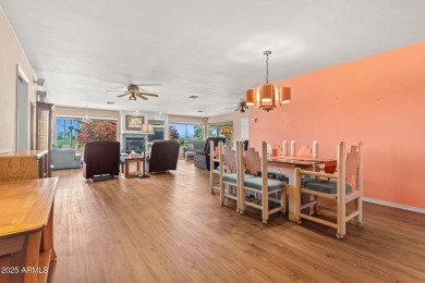 Welcome to this well-maintained 3-bedroom, 2-bathroom home on Sun City Lakes West and East in Arizona - for sale on GolfHomes.com, golf home, golf lot