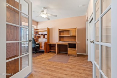 Welcome to this well-maintained 3-bedroom, 2-bathroom home on Sun City Lakes West and East in Arizona - for sale on GolfHomes.com, golf home, golf lot
