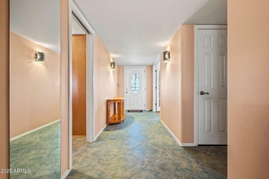 Welcome to this well-maintained 3-bedroom, 2-bathroom home on Sun City Lakes West and East in Arizona - for sale on GolfHomes.com, golf home, golf lot