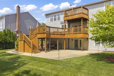 Nestled on one of the most coveted lots in Sterling Oaks, this on Streamwood Oaks Golf Club in Illinois - for sale on GolfHomes.com, golf home, golf lot
