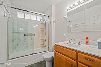 Welcome to this well-maintained 3-bedroom, 2-bathroom home on Sun City Lakes West and East in Arizona - for sale on GolfHomes.com, golf home, golf lot