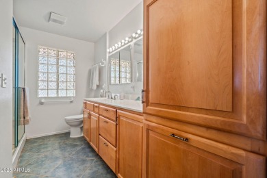 Welcome to this well-maintained 3-bedroom, 2-bathroom home on Sun City Lakes West and East in Arizona - for sale on GolfHomes.com, golf home, golf lot