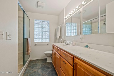 Welcome to this well-maintained 3-bedroom, 2-bathroom home on Sun City Lakes West and East in Arizona - for sale on GolfHomes.com, golf home, golf lot