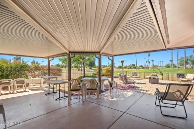 Welcome to this well-maintained 3-bedroom, 2-bathroom home on Sun City Lakes West and East in Arizona - for sale on GolfHomes.com, golf home, golf lot
