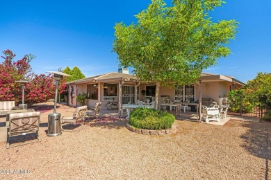 Welcome to this well-maintained 3-bedroom, 2-bathroom home on Sun City Lakes West and East in Arizona - for sale on GolfHomes.com, golf home, golf lot