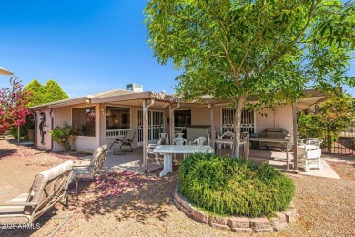 Welcome to this well-maintained 3-bedroom, 2-bathroom home on Sun City Lakes West and East in Arizona - for sale on GolfHomes.com, golf home, golf lot