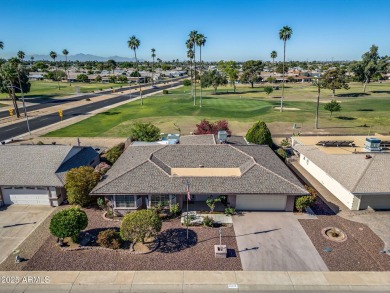 Welcome to this well-maintained 3-bedroom, 2-bathroom home on Sun City Lakes West and East in Arizona - for sale on GolfHomes.com, golf home, golf lot