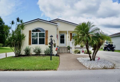RELAX in this impeccably maintained 2003 Palm Harbor 2 bed/2 on The Club At Pointe West in Florida - for sale on GolfHomes.com, golf home, golf lot