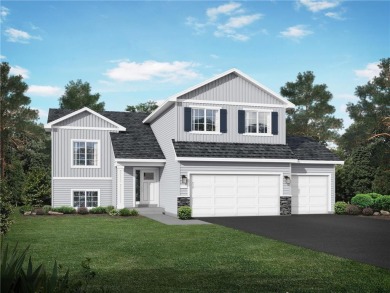 This home is under construction with an estimated completion end on Sanbrook Golf Course in Minnesota - for sale on GolfHomes.com, golf home, golf lot