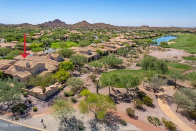 ABSOLUTELY GORGEOUS VILLA backing to the championship tee on the on Superstition Mountain Club - Lost Gold in Arizona - for sale on GolfHomes.com, golf home, golf lot