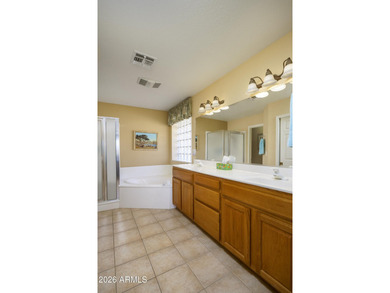 One of the only long fairway Mt views in SSV. Paramount location on Sunland Springs Golf Course  in Arizona - for sale on GolfHomes.com, golf home, golf lot