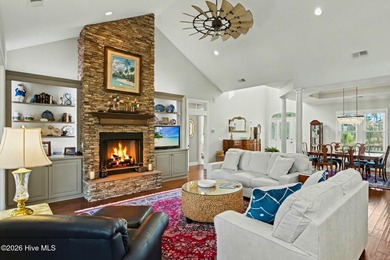 Exquisite Low Country Estate with Tee-to-Hole Golf Course & Pond on Ocean Ridge Plantation in North Carolina - for sale on GolfHomes.com, golf home, golf lot