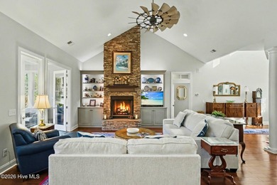 Exquisite Low Country Estate with Tee-to-Hole Golf Course & Pond on Ocean Ridge Plantation in North Carolina - for sale on GolfHomes.com, golf home, golf lot