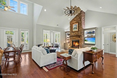 Exquisite Low Country Estate with Tee-to-Hole Golf Course & Pond on Ocean Ridge Plantation in North Carolina - for sale on GolfHomes.com, golf home, golf lot