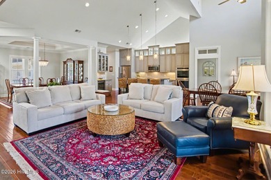 Exquisite Low Country Estate with Tee-to-Hole Golf Course & Pond on Ocean Ridge Plantation in North Carolina - for sale on GolfHomes.com, golf home, golf lot