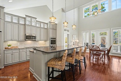 Exquisite Low Country Estate with Tee-to-Hole Golf Course & Pond on Ocean Ridge Plantation in North Carolina - for sale on GolfHomes.com, golf home, golf lot