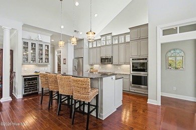 Exquisite Low Country Estate with Tee-to-Hole Golf Course & Pond on Ocean Ridge Plantation in North Carolina - for sale on GolfHomes.com, golf home, golf lot