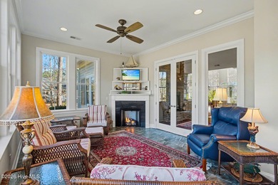 Exquisite Low Country Estate with Tee-to-Hole Golf Course & Pond on Ocean Ridge Plantation in North Carolina - for sale on GolfHomes.com, golf home, golf lot