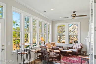 Exquisite Low Country Estate with Tee-to-Hole Golf Course & Pond on Ocean Ridge Plantation in North Carolina - for sale on GolfHomes.com, golf home, golf lot