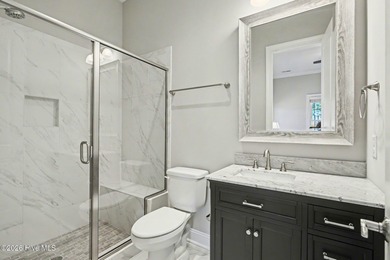 Exquisite Low Country Estate with Tee-to-Hole Golf Course & Pond on Ocean Ridge Plantation in North Carolina - for sale on GolfHomes.com, golf home, golf lot