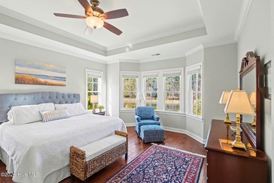 Exquisite Low Country Estate with Tee-to-Hole Golf Course & Pond on Ocean Ridge Plantation in North Carolina - for sale on GolfHomes.com, golf home, golf lot