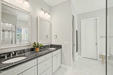 Exquisite Low Country Estate with Tee-to-Hole Golf Course & Pond on Ocean Ridge Plantation in North Carolina - for sale on GolfHomes.com, golf home, golf lot