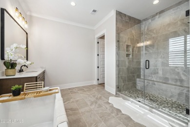 Luxury. Opulence. Sophistication. This newly built Shoal has on Hampton Pointe Golf Course in South Carolina - for sale on GolfHomes.com, golf home, golf lot
