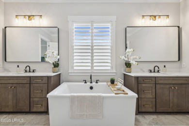 Luxury. Opulence. Sophistication. This newly built Shoal has on Hampton Pointe Golf Course in South Carolina - for sale on GolfHomes.com, golf home, golf lot