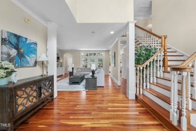 Embrace multigenerational, luxury living in this distinctive on Heritage Golf Club in North Carolina - for sale on GolfHomes.com, golf home, golf lot