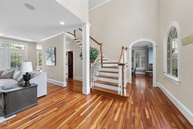 Embrace multigenerational, luxury living in this distinctive on Heritage Golf Club in North Carolina - for sale on GolfHomes.com, golf home, golf lot