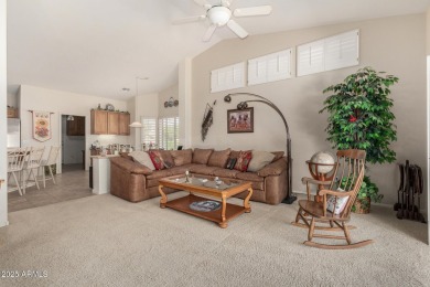 Very popular Trova Model w/2 bed, 2 bath PLUS Den that is on Oakwood Golf Club  in Arizona - for sale on GolfHomes.com, golf home, golf lot
