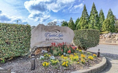 Located inside the prestigious gated community of Crystal Lake on Crystal Lake Golf and Country Club in Georgia - for sale on GolfHomes.com, golf home, golf lot