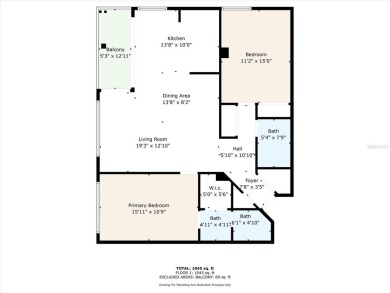 Discover your own slice of paradise in this beautiful 2-bedroom on Isla Del Sol Yacht and Country Club in Florida - for sale on GolfHomes.com, golf home, golf lot