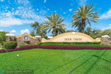 Desirable 2BR/2BA end-unit villa with expansive lake views in on Deer Creek Golf Club in Florida - for sale on GolfHomes.com, golf home, golf lot