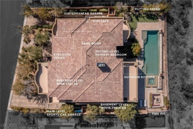 An extraordinary custom estate located in the exclusive Falcon on  in Nevada - for sale on GolfHomes.com, golf home, golf lot