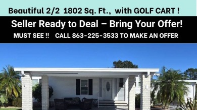 **MOTIVATED SELLER** - ALL REASONABLE OFFERS CONSIDERED! UPDATED on Schalamar Creek Golf and Country Club in Florida - for sale on GolfHomes.com, golf home, golf lot