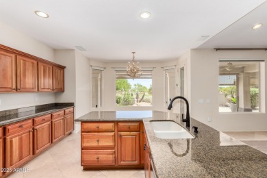What a view! This spacious Mesquite model, overlooking the 18th on Desert Springs Golf Course in Arizona - for sale on GolfHomes.com, golf home, golf lot