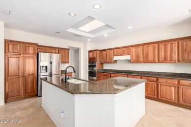 What a view! This spacious Mesquite model, overlooking the 18th on Desert Springs Golf Course in Arizona - for sale on GolfHomes.com, golf home, golf lot