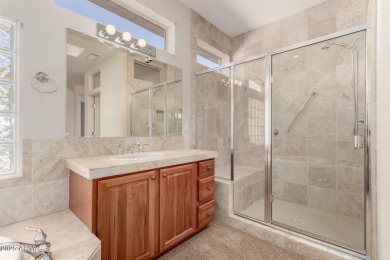 What a view! This spacious Mesquite model, overlooking the 18th on Desert Springs Golf Course in Arizona - for sale on GolfHomes.com, golf home, golf lot