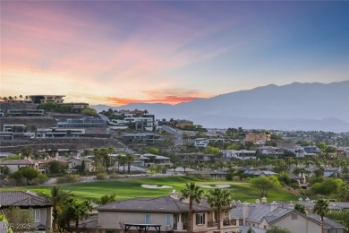 STUNNING STRIP, MOUNTAIN AND CITY VIEWS IN THIS RARE SOUGHT on Dragon Ridge Country Club in Nevada - for sale on GolfHomes.com, golf home, golf lot