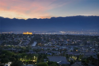 STUNNING STRIP, MOUNTAIN AND CITY VIEWS IN THIS RARE SOUGHT on Dragon Ridge Country Club in Nevada - for sale on GolfHomes.com, golf home, golf lot