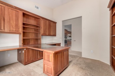 What a view! This spacious Mesquite model, overlooking the 18th on Desert Springs Golf Course in Arizona - for sale on GolfHomes.com, golf home, golf lot