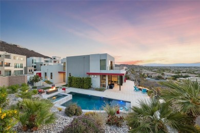 STUNNING STRIP, MOUNTAIN AND CITY VIEWS IN THIS RARE SOUGHT on Dragon Ridge Country Club in Nevada - for sale on GolfHomes.com, golf home, golf lot