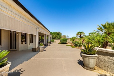 What a view! This spacious Mesquite model, overlooking the 18th on Desert Springs Golf Course in Arizona - for sale on GolfHomes.com, golf home, golf lot