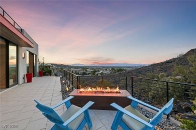 STUNNING STRIP, MOUNTAIN AND CITY VIEWS IN THIS RARE SOUGHT on Dragon Ridge Country Club in Nevada - for sale on GolfHomes.com, golf home, golf lot